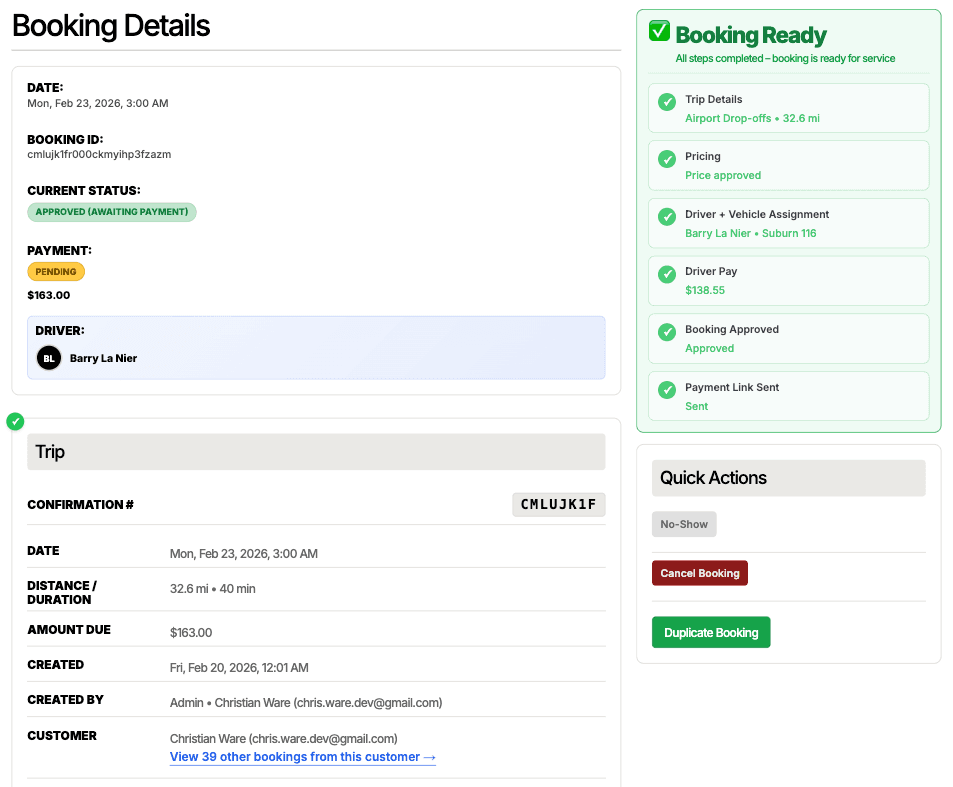 Approve & Price Workflow