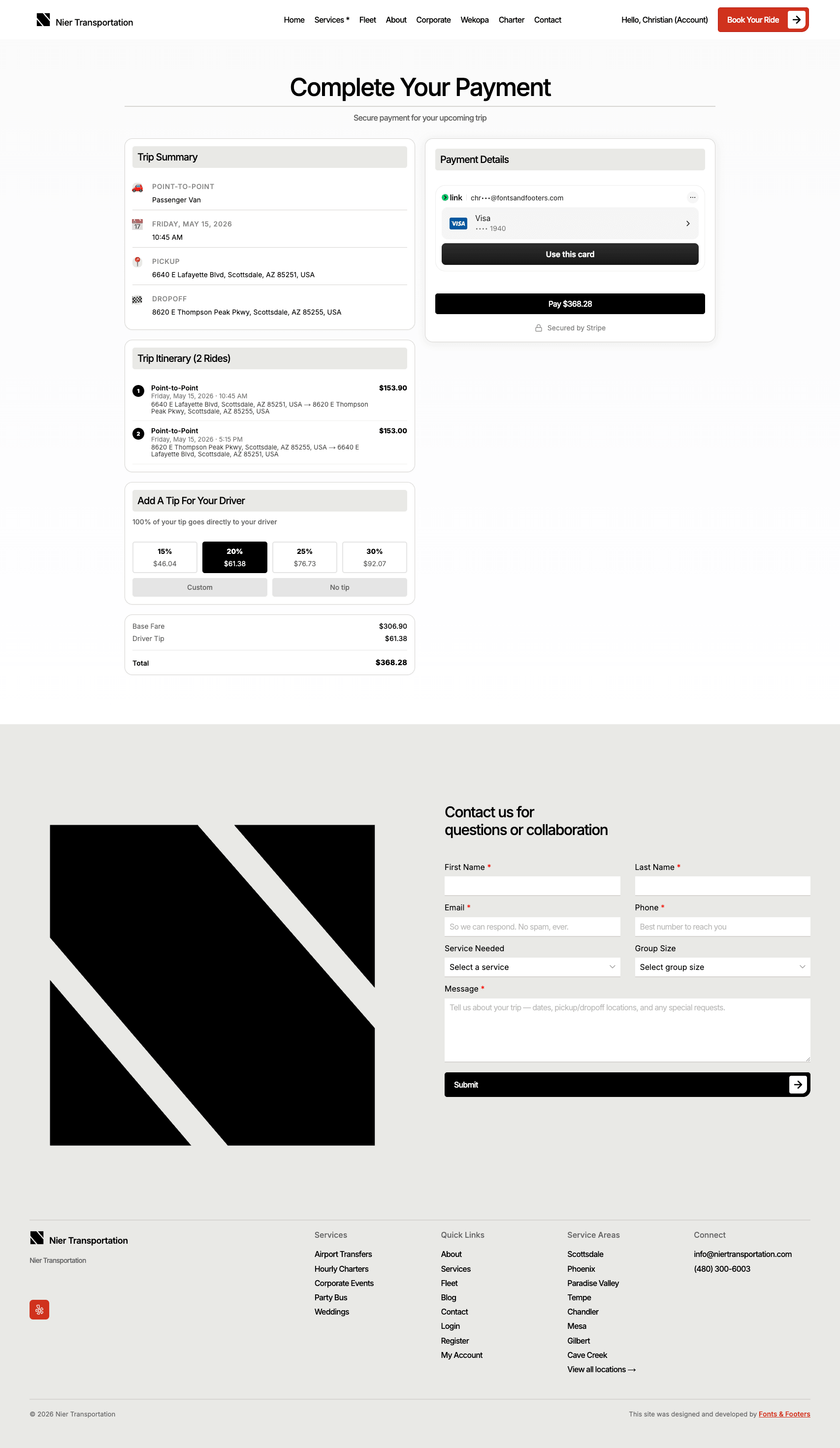 Stripe Payment Processing Stripe Payment Processing